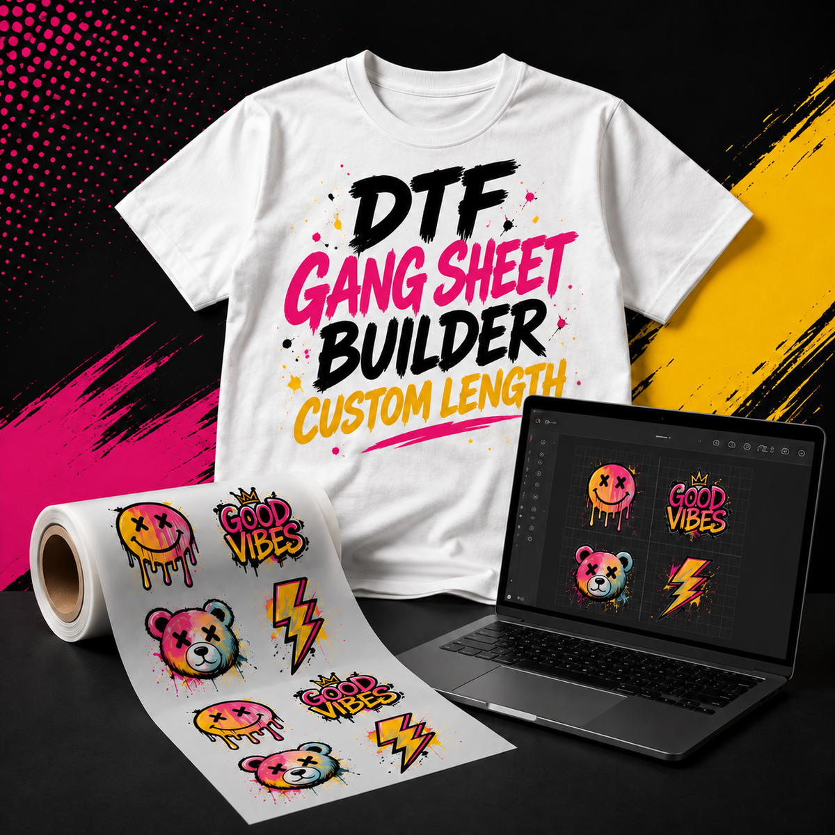 DTF Gang Sheet — Custom Length