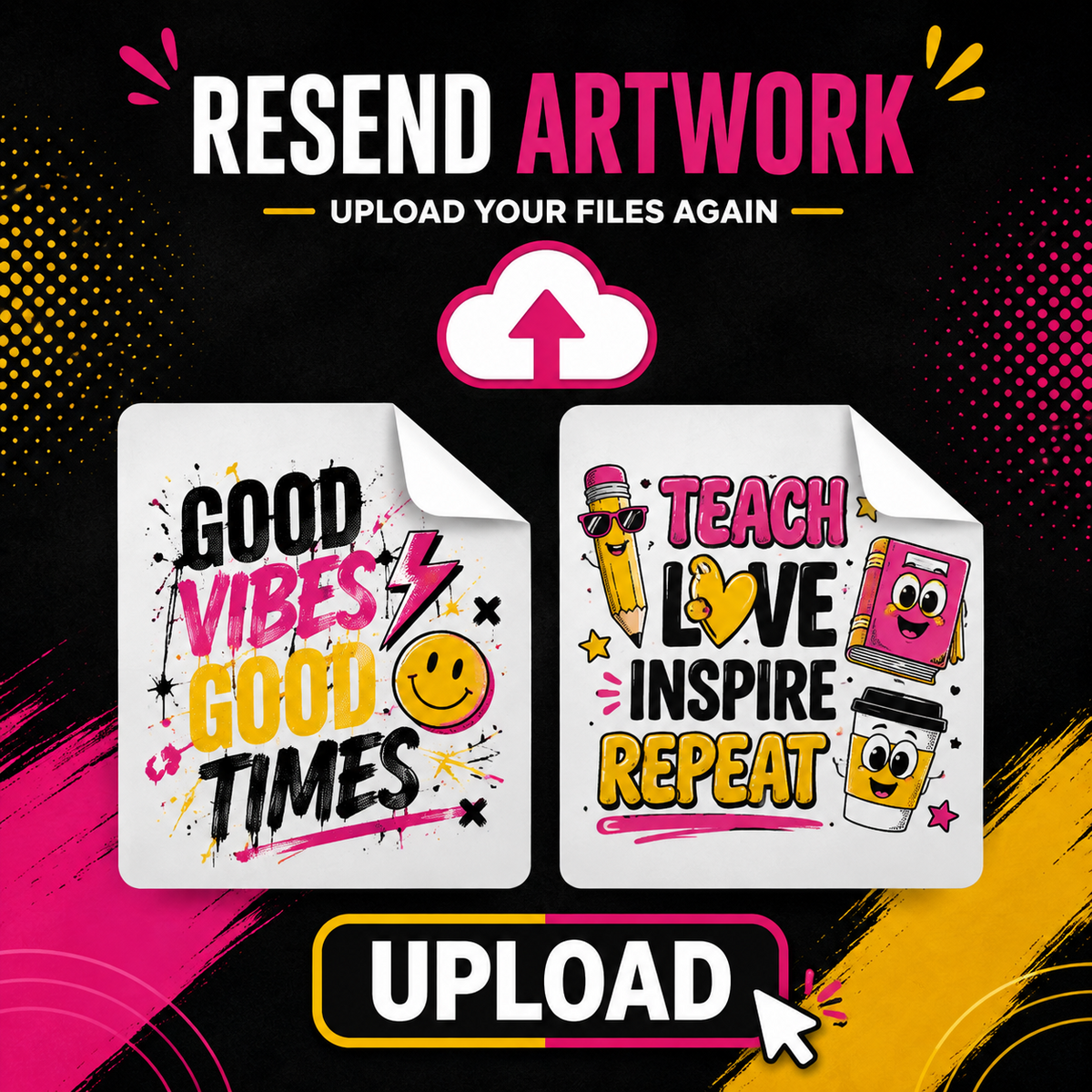 Re-Send Artwork